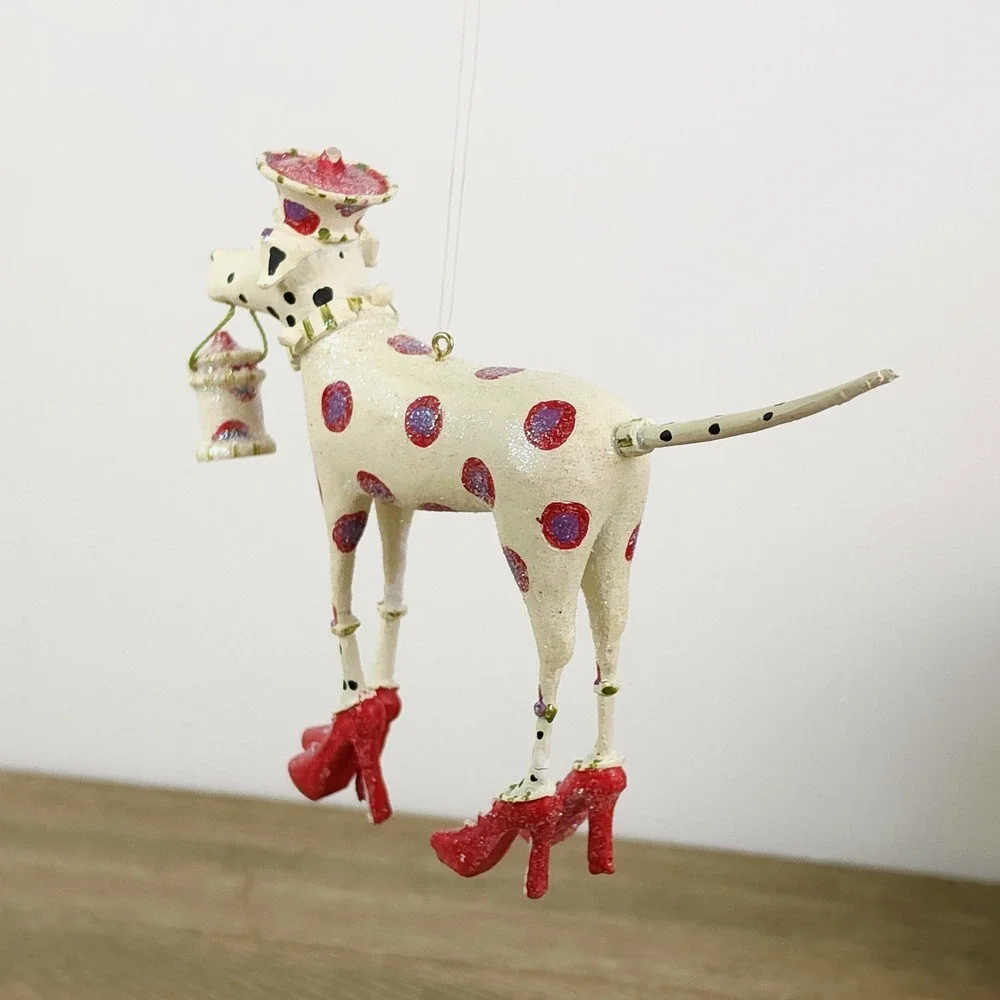 Patience Brewster‎ Dalmatian Krinkles Christmas Ornament